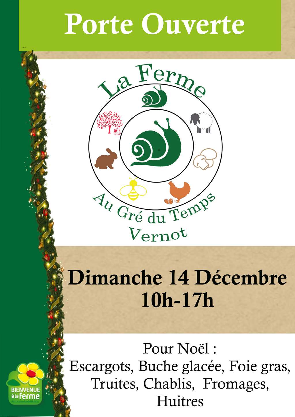 Porte ouverte - décembre 2025